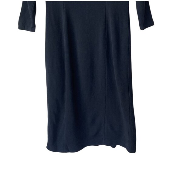 Ralph Lauren Black Label Sheath Dress Size 6  MInimalist Capsule Wardrobe Wool - Picture 6 of 8